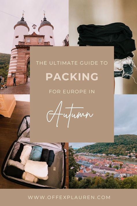 How To Pack Light For Europe In The Fall, Outfits For 2 Weeks In Europe, Autumn In Europe Fashion, Pack For Europe Fall, What To Pack Europe Fall, Packing 2 Weeks Europe, Europe Fall Packing, European Packing List Fall, European Fall Travel Outfits