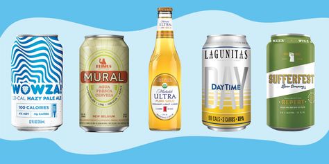 10 best low calorie beers and ciders you'll actually want to drink Low Calorie Beer, Low Cal Drinks, Cider Tasting, Natural Twists, Michelob Ultra, Fresh Watermelon, India Pale Ale, Nutrition Labels, 100 Calories