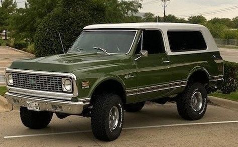 Classic Chevy Blazer, Chevy Blazer 1972, 1972 Chevy Blazer, Chevy K5 Blazer, Blazer 4x4, Chevy Blazer K5, Collector Cars For Sale, Hummer Cars, Dream Trucks