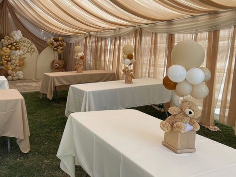 Bearly Wait Desserts, We Can Barely Wait Table Decor, We Can Bearly Wait Decor, We Can Bearly Wait Decorations, Can Bearly Wait, Teddy Bear Baby Shower Table Decor, Bearly Wait Baby Shower Centerpieces, We Can Bearly Wait Centerpiece, We Can Bearly Wait Backdrop