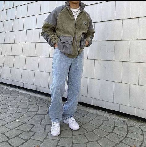 Cold Winter Outfits Men, 90s Male Fashion, Winter Outfits Men Streetwear, Cold Winter Outfits, Mens Sweat Suits, Workwear Outfits, Male Outfit, Outfits Men Streetwear, Streetwear Outfit Ideas