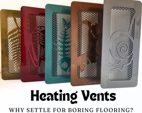 Vent Cover for Walls and Ceiling Custom Size Fan Cover Wall Register Ceiling Register Air Return Ventilation Cover - Etsy Air Vents In Floor, Floor Register Ideas, Hiding Duct Work Ideas, Ceiling Vent Cover Ideas, Floor Vents Ideas, Heat Register Covers, Vent Covers Diy, Floor Register Covers, Wall Vent Covers