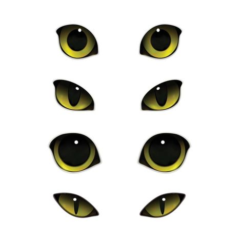 Cat Emotions, Cat Eyes Drawing, Feline Eyes, Cat Emotes, Stream Ideas, Eyes Vector, Eyes Realistic, Digital Art Software, Strange Beasts