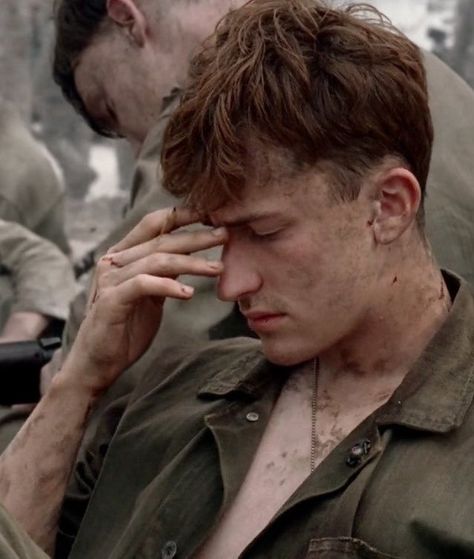 Joe Mazzello in "The Pacific" Eugene Sledge, Joseph Mazzello, Joe Francis, Joe Mazzello, Detroit: Become Human, Famous Pictures, Ben Hardy, Band Of Brothers, John Deacon