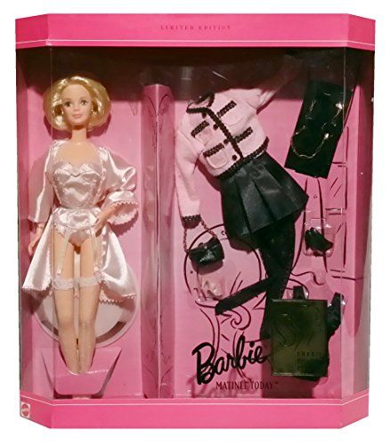 Barbie Millicent Roberts Matinee Today Doll - Edición limitada (1996 Barbie Collectibles) Old Barbie Dolls, Barbie Collectibles, Barbie 1990, Collectibles Toys, Barbie Dolls For Sale, Vintage Barbies, Pink Mules, Barbie Box, Barbie Doll Set