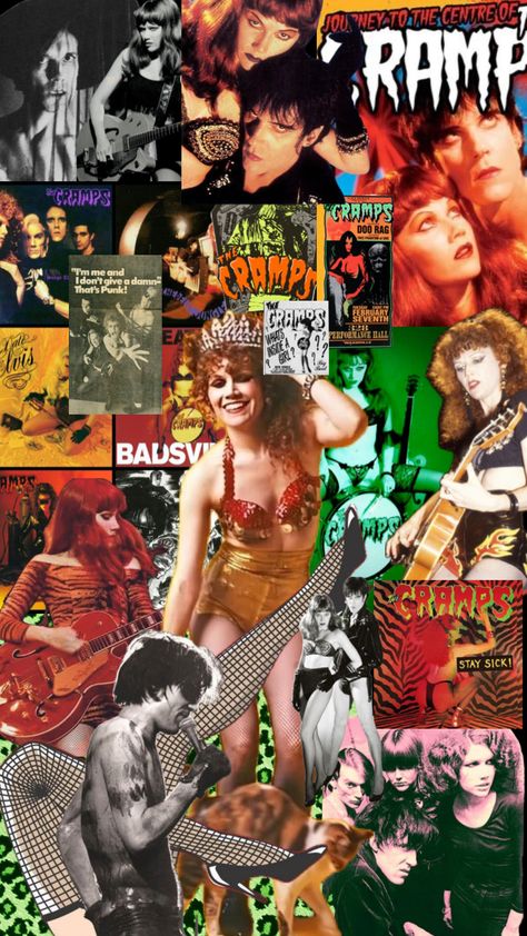 The Cramps #thecramps #poisonivy #luxinterior #thecrampspoisonivy The Cramps Wallpaper, The Cramps Aesthetic, Cramps Aesthetic, The Cramps, Bad Idea, Psychobilly, Horror Music, Poison Ivy, Connect With People