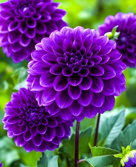 Dahlia Flower Garden, Yellow Dahlia, Octopus Tattoo Design, Purple Dahlia, The Aztecs, Blue Dahlia, Growing Dahlias, Sun Water, Cut Flower Garden