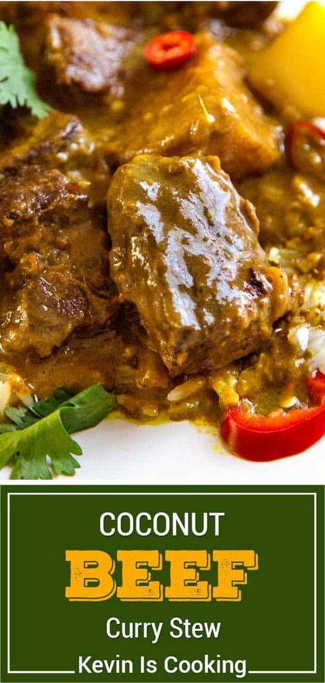 Coconut Beef Curry, Winter Stew, Beef Curry Recipe, Milk Gravy, Coconut Curry Recipes, Winter Stews, Curry Stew, Asian Spices, Stew Meat Recipes