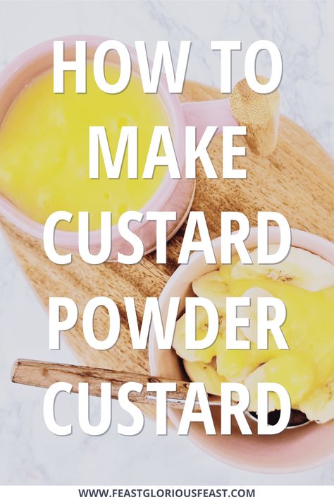 Bird Custard Powder Recipes, How To Make Custard With Custard Powder, Birds Eye Custard Recipes, Birds Custard Recipes, How To Make Custard Powder, Recipes Using Birds Custard Powder, Custard Recipe With Custard Powder, Custard Powder Recipes Desserts, Birds Custard Powder Recipes