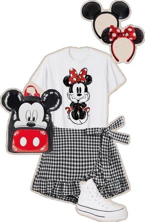 Minnie Mouse Disneybound, Hollywood Studios Outfit, Disney Family Outfits, Magic Kingdom Outfit, Disney Outfit Ideas, Disney Trip Outfits, Minnie Outfit, Disney Outfits Women, Disney Wear