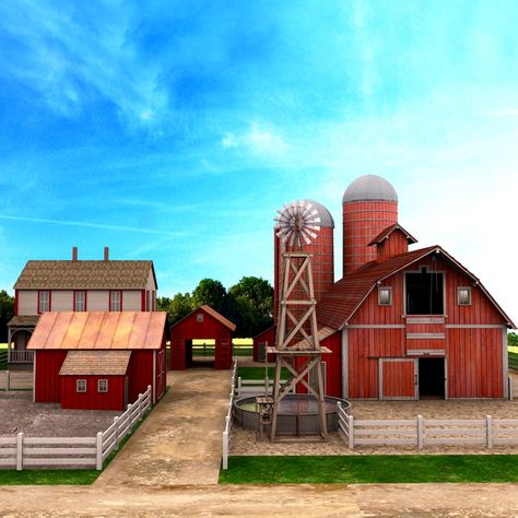 Farm Scenery, Farm Lifestyle, Country Lifestyle, Farm Buildings, Farm Barn, Farms Living, Farm Stay, Old Farmhouse, Red Barns