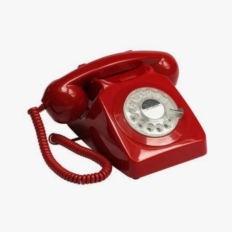 Telephone Retro, General Post Office, Rotary Dial Phone, Rotary Telephone, Red Telephone, Rotary Phone, 17 Kpop, Screen Icon, Png Aesthetic