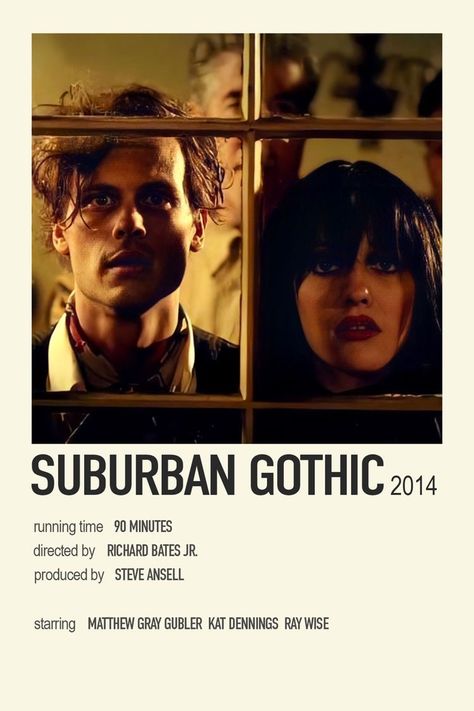 Suburban Gothic Movie, Gothic Movies List, Suburban Gothic Aesthetic, Gothic Films, Gothic Posters, Gothic Movies, Suburban Gothic, Jennifer’s Body, Movie Recs