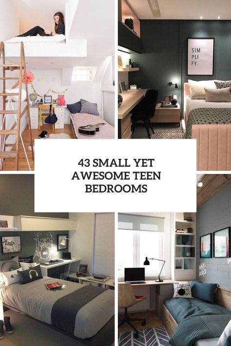 small yet awesome teen bedrooms cover Teen Room Layout Ideas, Small Room Teenage Girl Ideas, Small Teen Room Ideas For Boys, Tiny Teenage Bedroom, Teenage Room Decor Boy Bedroom Ideas, Small Teenage Boys Bedroom Ideas, Teen Small Room Ideas, Small Bedroom Ideas Teen Boy, Teenage Room Decor Boy Small Bedroom Ideas