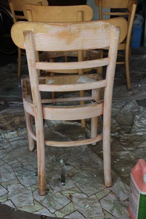 How to Refinish Wooden Dining Chairs: A Step-by-Step Guide from Start to Finish Refinishing Chairs, Unfinished Dining Chairs, Refinishing Wood Furniture, Refinished Chairs, Wooden Bench Seat, Arts And Crafts Interiors, Chair Aesthetic, Arts And Crafts Furniture, Wooden Dining Chairs