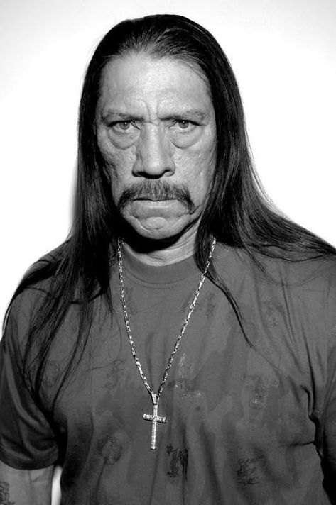 Danny Trejo, Actors Male, Celebrity Portraits, Famous Men, Echo Park, Black And White Portraits, Interesting Faces, Famous Faces, White Photo