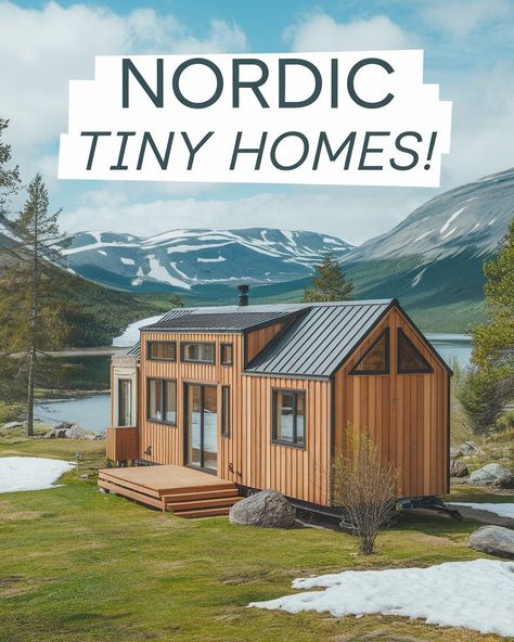 Dreaming of a tiny home? ?? Discover Tiny House Interior Design with Tiny House Inspiration and chic Modern Tiny House styles. Create a cozy Tiny House Loft or enhance your Tiny House Luxury. Perfect ideas for transforming both Tiny House Exterior and interior spaces! #gg #homedesigninsider #tinyhomes Luxury Tiny House Modern, Tiny Home Floorplan Loft, Nordic Tiny House, Diy Tiny House Under $5000, House Exterior And Interior, Scandinavian Tiny House, 1930 House Renovation, Tiny Home Floorplan, Cozy Tiny House