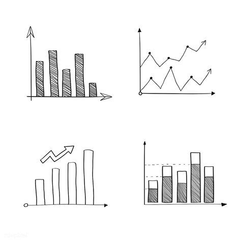 Positive line graph and bar chart vectors | free image by rawpixel.com / filmful Line Graph, Diagram Chart, Data Charts, Graph Design, Statistical Analysis, Line Graphs, Bar Graphs, Business Infographic, Infographic Templates