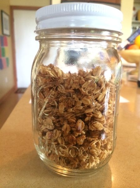 Gerson Recipes, Gerson Therapy Recipes Food, Gerson Therapy Recipes, Gourmet Granola Recipe, Gerson Diet, Healthy Cinnamon Granola, Golo Diet Recipes Granola, Gerson Therapy, Clumpy Granola Recipe