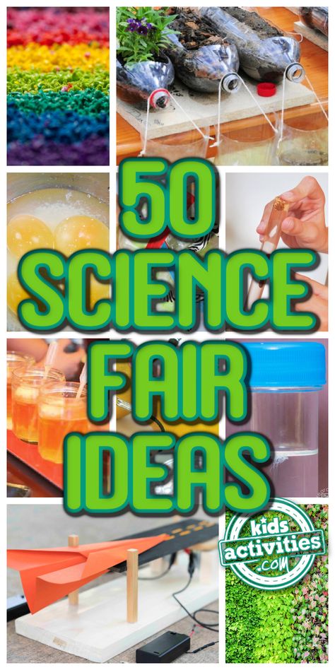 50 Easy Science Fair Projects & Ideas for All Grades • Kids Activities Blog Best Science Projects High School, Gravity Science Fair Project, Science Fair Projects Ideas, Stem Fair Projects, 3rd Grade Science Projects, Science Fair Topics, Lantern Diwali, Winning Science Fair Projects, Middle School Science Fair Projects