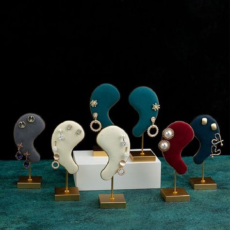 Smarter Shopping, Better Living! Aliexpress.com Jewellery Display Ideas Shops, Jewellery Mannequin, Jewellery Display Ideas, Earring Display Stand, Jewelry Display Organizer, Earrings Display, Earring Display Stands, Ear Accessories, Jewelry Displays