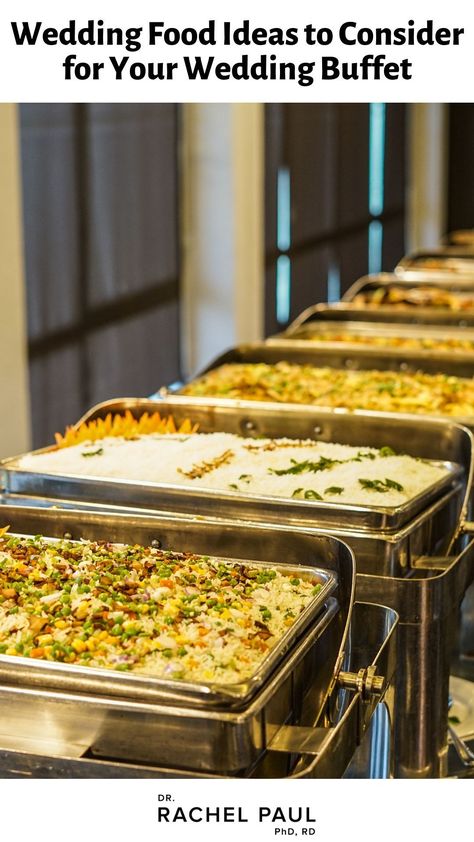 One of the best and arguably most important parts to a wedding (besides witnessing the ceremony) for guests is what’s going to be on the wedding menu and buffet tables at the reception. So today, I’m sharing a round-up of wedding food ideas to consider for your wedding buffet spread to make the dining experience on your big day truly unique to your weddings and what your guests will love. Check out these perfect Wedding Buffet Food Ideas! Wedding Buffet Food Ideas, Food Catering Ideas Buffet Tables, Buffet Food Ideas, Wedding Reception Food Buffet, Types Of Bagels, Wedding Buffet Menu, Dinner Menu Planning, Wedding Buffet Table, Wedding Food Ideas