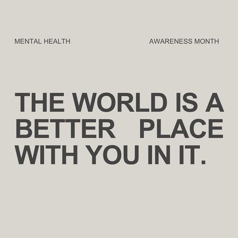 LIL REMINDER TO START THE WEEK .. 💌 The world is a better place with you in it. #mentalhealthawareness #mentalhealthmatters #mentalhealthawarenessmonth #pittsburghhairstylist #pittsburghsalon #theworldisabetterplace #withyouinit Color Extensions, Mental Health Awareness Month, Mental Health Matters, Mental Health Awareness, How To Better Yourself, Pittsburgh, To Start, Inspirational Quotes, Feelings