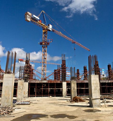 Under Construction Site 3. Under construction site at Trianon in Mauritius , #sponsored, #Site, #Construction, #construction, #Mauritius, #Trianon #ad Cranes In The Sky, Construction Wallpaper, Ing Civil, Infrastructure Development, Construction Images, Tower Crane, Civil Engineering Construction, Civil Engineering Design, Contracting Company