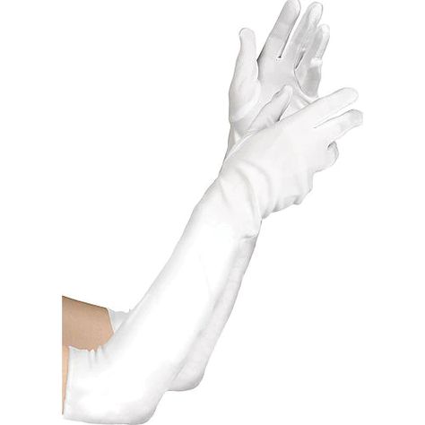 Halloween Costumes for Women | Party City White Gloves Aesthetic, Long White Gloves, Gloves Aesthetic, Fancy Gloves, Fnaf Costume, White Halloween Costumes, 1920s Women, Adult Fancy Dress, Elbow Gloves