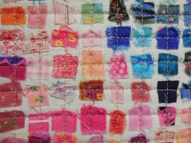 Fabric Scrap Quilt, Map Quilts, Crumb Quilts, Map Quilt, Crumb Quilt, Ocean Park, Scrap Quilt, Outdoor Advertising, Scrappy Quilts