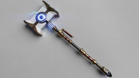 Jayce Hammer, Arcane Jayce, Cool Swords, Zelda Art, Cosplay Props, Hammers, The Limited, League Of Legends, I Tried