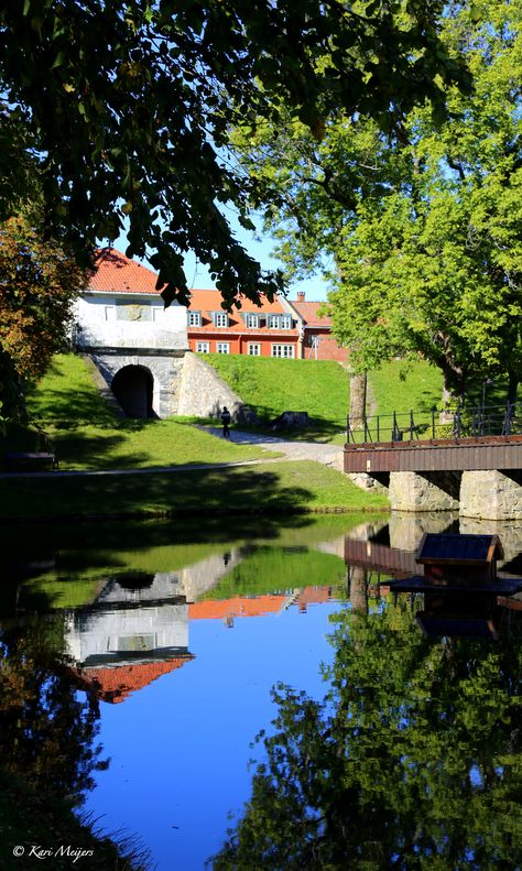 Gamlebyen i Fredrikstad, Norway Norway Viking, Beautiful Norway, Scandinavian Countries, Future Travel, World Cultures, Beautiful Places In The World, Travel Memories, World Of Color, Beautiful Places To Visit