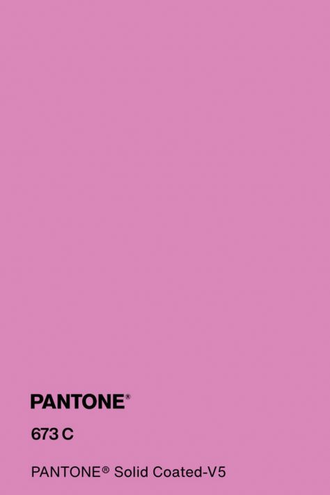 #pantone #pink #color #pantone673c Pantone Solid Coated, Pantone 2016, Pink Shades, Pantone Color, Color Themes, Pink Color, Blush Pink, Color Palette, Shades