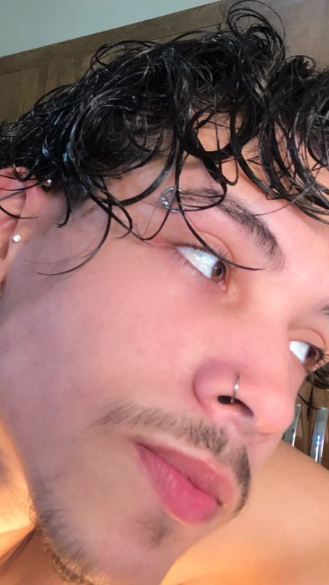 Nose Piercings Men, Piercings On Guys, Piercings Men Nose, Lip Piercing Men, Nostril Piercing Men, Men With Nose Piercing, Mens Nose Piercing, Men’s Nose Piercing, Men Nose Piercing