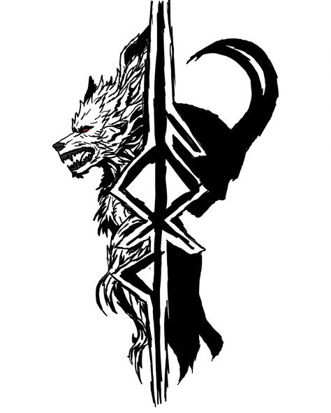 Norse Loki/Fenrir tattoo design #loki #fenrir Fenrir Tattoo Design, Loki Fenrir, Norse Loki, Loki Tattoo, Fenrir Tattoo, Tattoo Design, Loki, Tattoo Designs, Tattoos