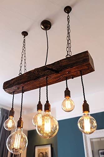 Vintage Bulb Chandelier, Wine Barrel Chandelier, Wooden Beam, Rustic Ceiling Lights, Rope Chandelier, Ceiling Light Pendant, Cage Chandelier, Rustic Ceiling, Kitchen Chandelier