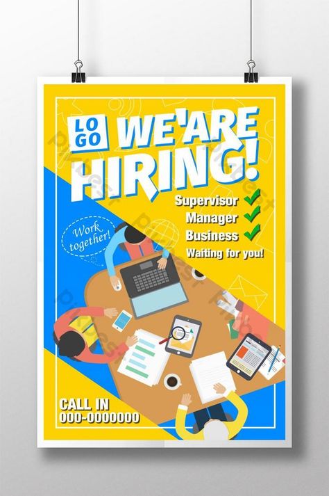 Volunteer Recruitment Poster, Recruitment Poster Design Ideas, Job Recruitment Poster, Marketing Poster Design, Recruitment Poster Design, Recruiting Poster, Hiring Poster, Job Poster, Recruitment Poster