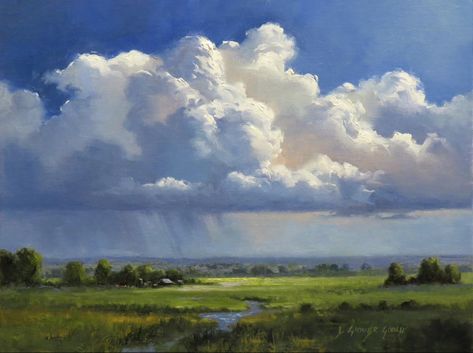 Big Cloud Painting, Paintings Of Clouds, Cloud Paintings, Landscape Clouds, Oil Painting Lessons, Watercolor Clouds, Stormy Sky, Acrylic Painting Flowers, Sky Pictures