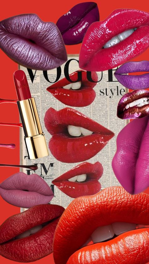 #lipstick#lipsticklover#fashion#vougegirl#vougefashion#wallpaper Birthday Posters, Lipstick Art, Lipstick Stain, Birthday Poster, New Media, Poster Design, Stain, Lips, Hairstyles