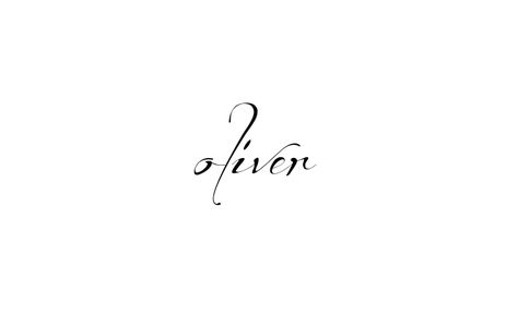 Tattoo Name oliver using the font style Before the Rain Regular Oliver Tattoo Name, Olive Name, Oliver Tattoo, Oliver Name, Small Name Tattoo, Loki Tattoo, Font Styles Names, Tattoo Names, Tramp Stamps