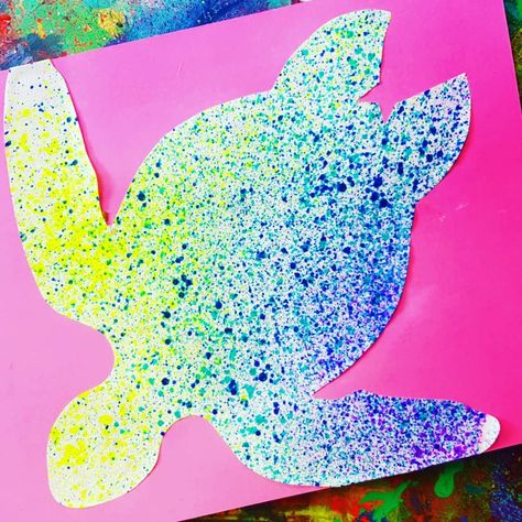 Ocean Crafts Preschool, Sea Life Crafts, Sea Turtle Craft, Ocean Art Projects, Sea Animal Crafts, Ocean Animal Crafts, Under The Sea Crafts, Sea Creatures Art, Sea Activities