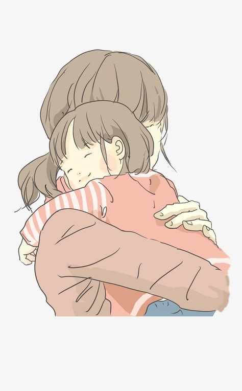 Mother And Daughter Drawing, Baby And Mother, Mom Drawing, Mother Daughter Art, 동화 삽화, The Best Anime, Mother Art, Best Anime, Mom Art