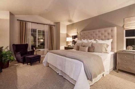 20 Nude Color Shade Ideas to be Applied to Your Home Decor ~ Matchness.com Elegant Traditional Bedroom, Traditional Bedroom Design, Classy Bedroom, Traditional Bedroom Decor, Sanctuary Bedroom, Traditional Bedroom, Remodel Bedroom, Master Bedrooms Decor, Minimalist Bedroom