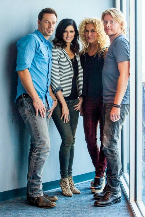 Jimi Westbrook, Kimberly Schlapman, Karen Fairchild and Philip Sweet of Little Big Town will perform March 18, 2016 at the Houston Livestock Show and Rodeo. Famous In A Small Town, Small Town In The Mountains, Small Town Books, Small Town Big Magic Book, Little Big Town, Big Town, Song Suggestions, Country Music Videos, Hank Williams