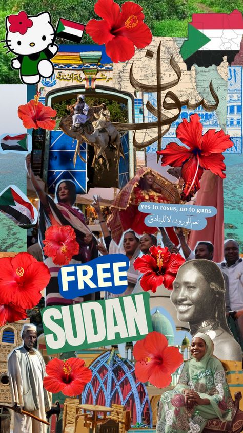 Sudan Aesthetic, Sudan Art Culture, Sudan Culture, Sudanese Culture, Social Art, Picture Collage Wall, Arabic Art, Diy Canvas Art Painting, Picture Collage