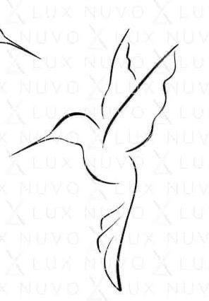 Hummingbird Drawing Easy, Abstract Hummingbird Tattoo, Humming Birds Tattoo Design, Draw Hummingbird, Simple Hummingbird Tattoo, Simple Hummingbird, Small Hummingbird Tattoo, Hummingbird Drawing, Easy To Draw