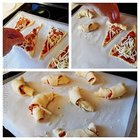 Pizza Crescent Roll Recipes, Beet Fries, Pizza Crescent Roll, Crescent Roll Fruit Pizza, Crescent Roll Ups, Pizza Crescent, Crescent Pizza, Croissant Rolls, Pizza Croissant