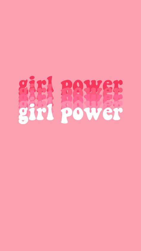 #girl #girlpower #aesthetic #wallpaper #locksreen Aesthetic Wallpaper Lockscreen, Girl Power Art, Power Wallpaper, Power Logo, Girls Support Girls, Swag Girl Style, Pink Quotes, Dark Art Drawings, Picture Collage Wall