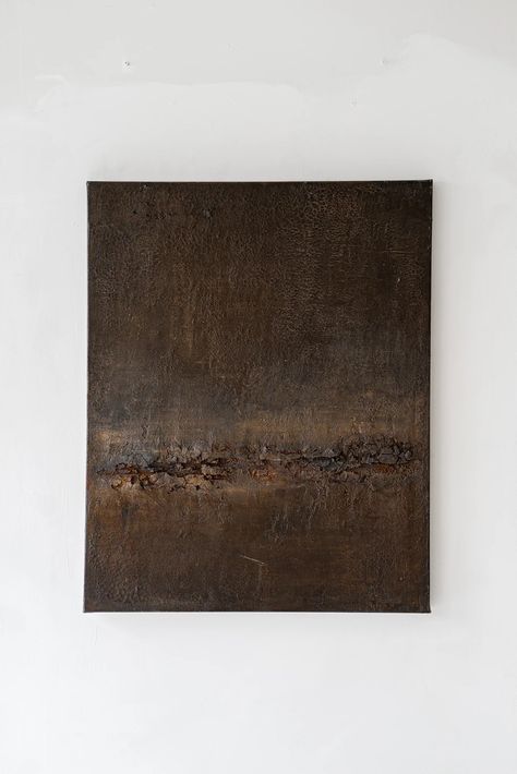 Abstract art | Astrid Van den Bosch ART | Belgium Bosch Art, Brown Painting, Den Bosch, Large Painting, Canvas Texture, Interior Art, Texture Art, Minimalist Art, Wabi Sabi