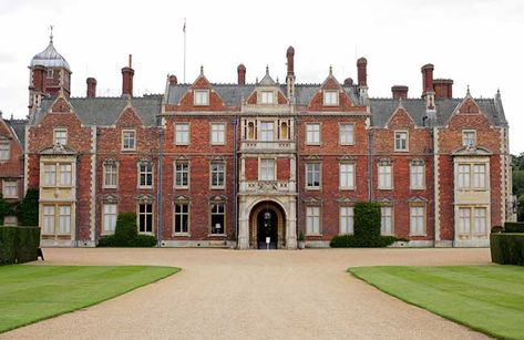 Prince Harry slips into Sandringham via back entrance for crisis talks with the Queen, Charles and William | HELLO! Sandringham House, Anmer Hall, Sandringham Estate, Norfolk England, Royal Residence, Kensington Palace, Her Majesty The Queen, Windsor Castle, Royal Palace